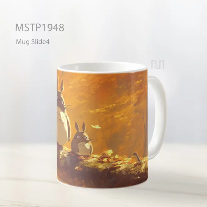 My Neighbor Totoro Musim Gugur Hutan Mug MSTP1948