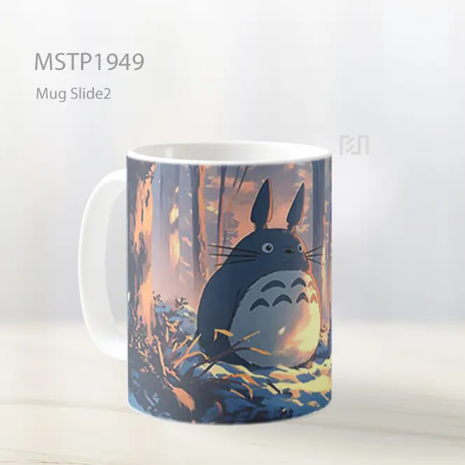 My Neighbor Totoro Totoro Di Salju Mug MSTP1949 - All-side / Desain