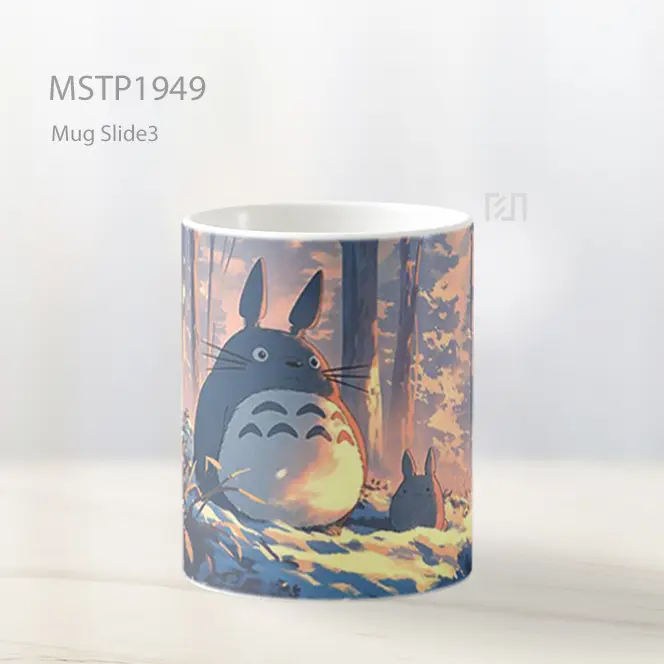 My Neighbor Totoro Totoro Di Salju Mug MSTP1949 - All-side / Desain