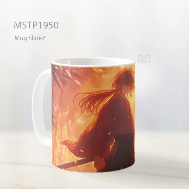 Mystery Anime Character In Fire Mug MSTP1950 - All-side / Desain