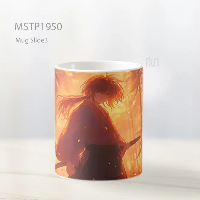 Mystery Anime Character In Fire Mug MSTP1950 - All-side / Desain