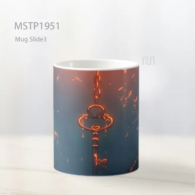 Mystery Key Attack On Titan Mug MSTP1951 - All-side / Desain