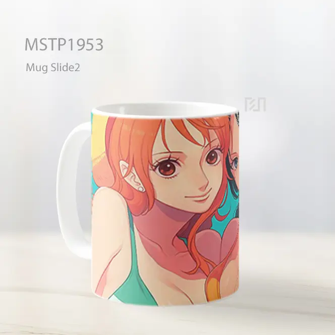 Nami And Boa Hancock One Piece Mug MSTP1953 - All-side / Desain