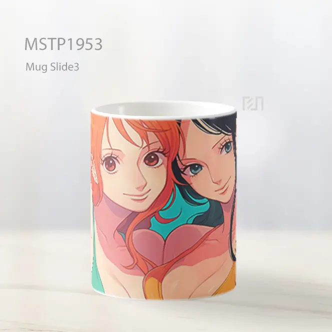 Nami And Boa Hancock One Piece Mug MSTP1953 - All-side / Desain