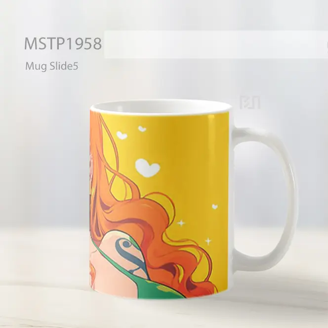 Nami One Piece Cute Smile Mug MSTP1958 - All-side / Desain