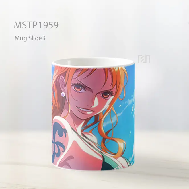Nami One Piece Latar Langit Mug MSTP1959 - All-side / Desain
