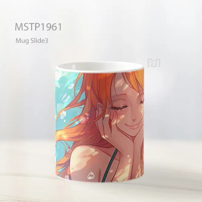 Nami One Piece Smiling Mug MSTP1961 - All-side / Desain