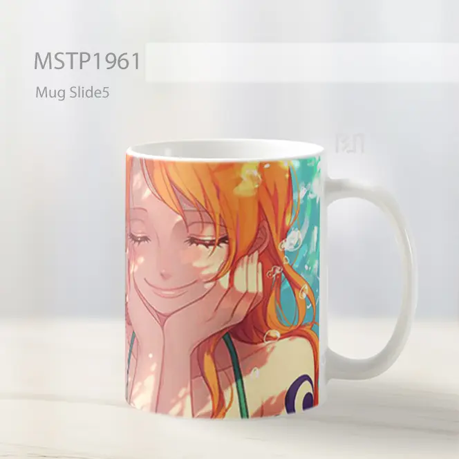 Nami One Piece Smiling Mug MSTP1961 - All-side / Desain