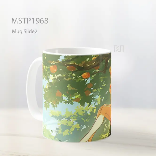 Nami Pohon Jeruk One Piece Laptop Mug MSTP1968 - All-side / Desain