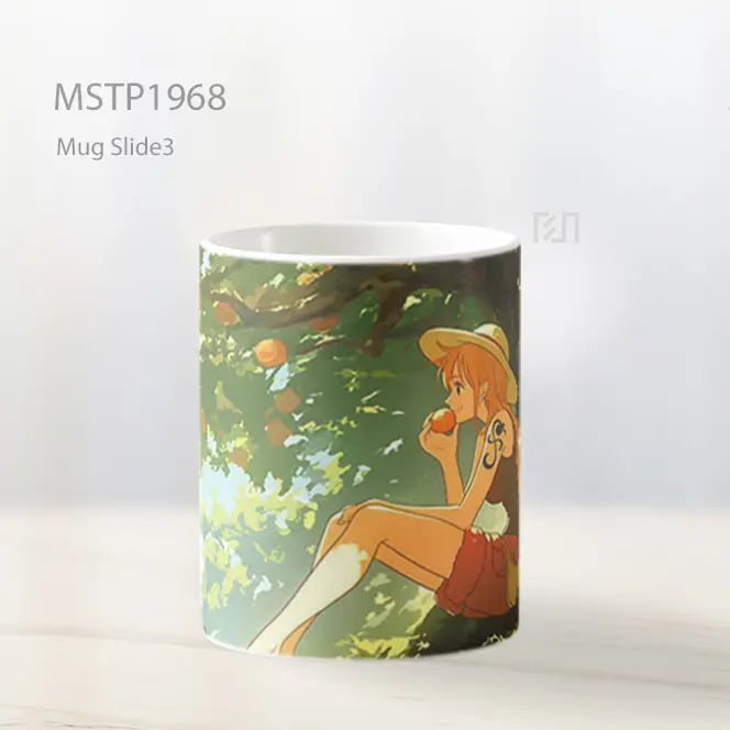Nami Pohon Jeruk One Piece Laptop Mug MSTP1968 - All-side / Desain