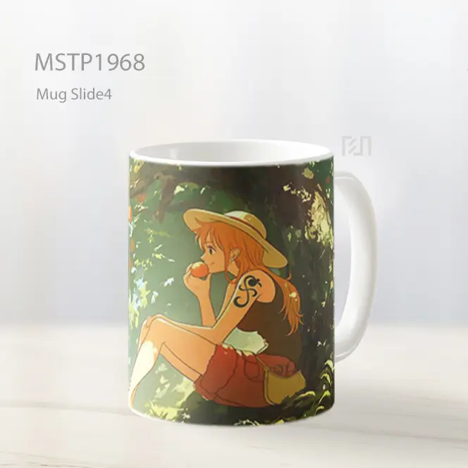 Nami Pohon Jeruk One Piece Laptop Mug MSTP1968