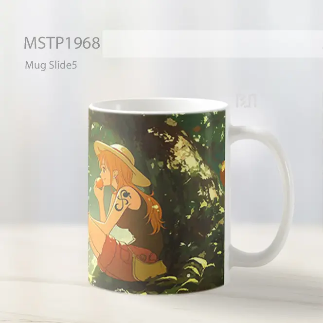 Nami Pohon Jeruk One Piece Laptop Mug MSTP1968 - All-side / Desain