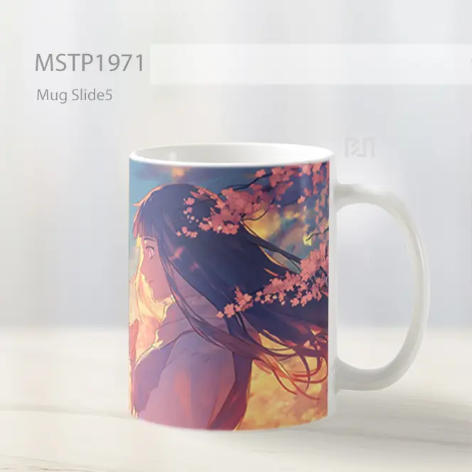 Naruto And Hinata Malam Romantis Valentines Mug MSTP1971 - All-side / Desain