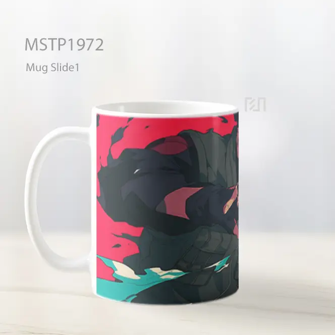 Naruto And Kakashi Hatake Latar Epik Mug MSTP1972 - All-side / Desain