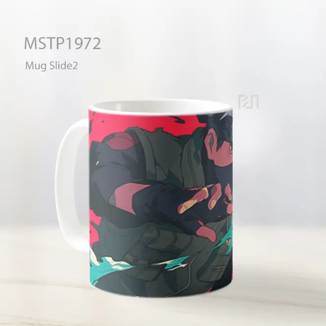 Naruto And Kakashi Hatake Latar Epik Mug MSTP1972 - All-side / Desain