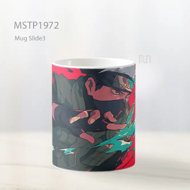 Naruto And Kakashi Hatake Latar Epik Mug MSTP1972 - All-side / Desain