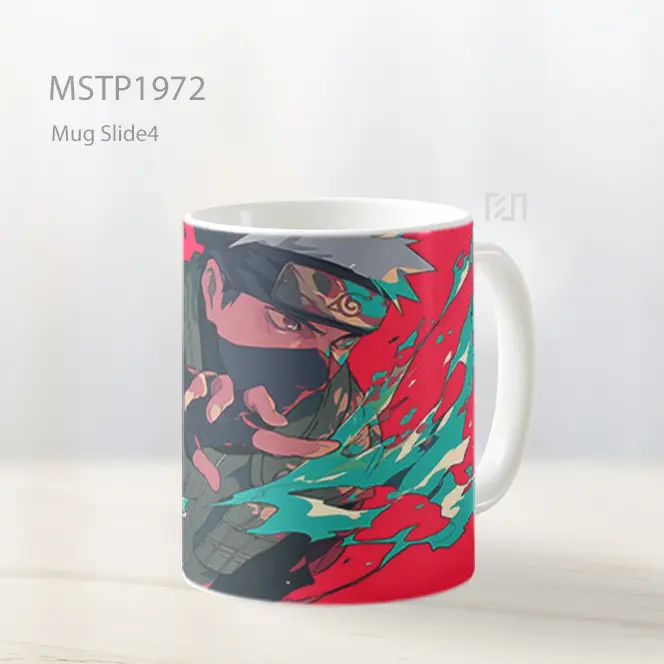 Naruto And Kakashi Hatake Latar Epik Mug MSTP1972