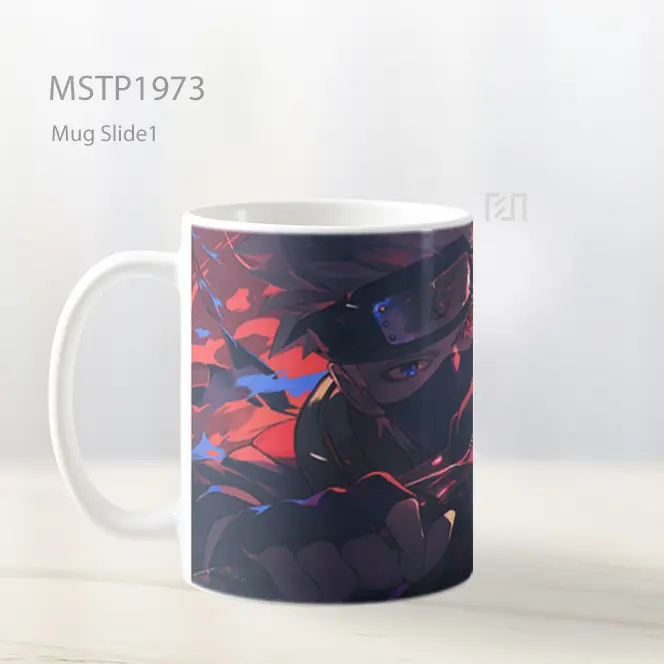 Naruto And Kakashi Pertarungan Intens Mug MSTP1973 - All-side / Desain
