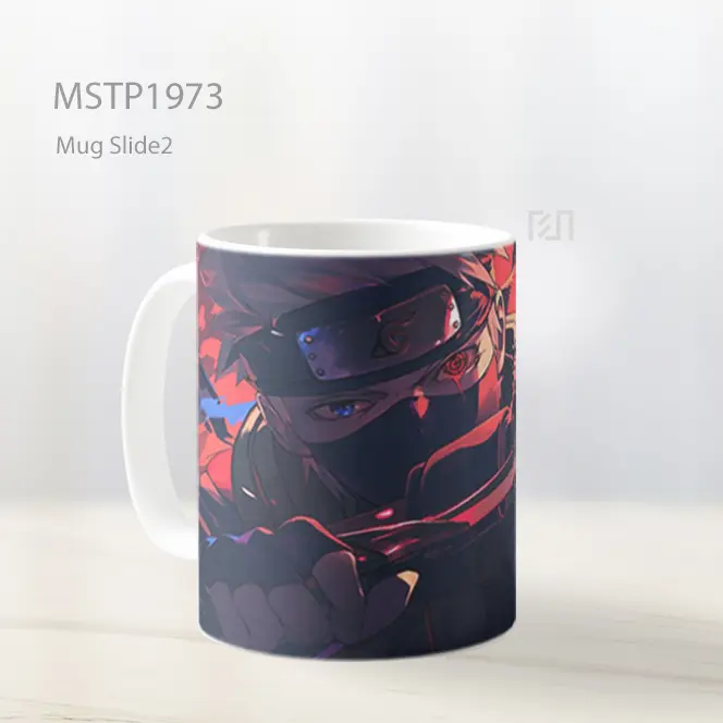 Naruto And Kakashi Pertarungan Intens Mug MSTP1973 - All-side / Desain