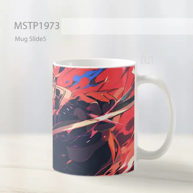 Naruto And Kakashi Pertarungan Intens Mug MSTP1973 - All-side / Desain