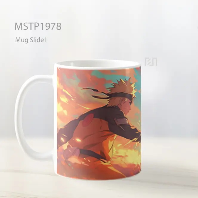 Naruto And Sasuke Naruto Mug MSTP1978 - All-side / Desain