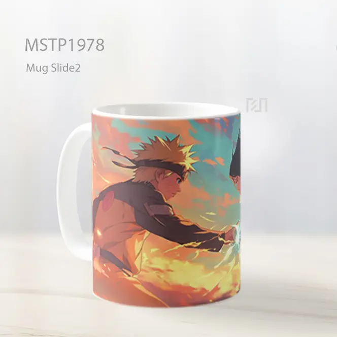 Naruto And Sasuke Naruto Mug MSTP1978 - All-side / Desain