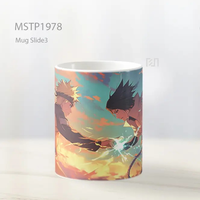 Naruto And Sasuke Naruto Mug MSTP1978 - All-side / Desain