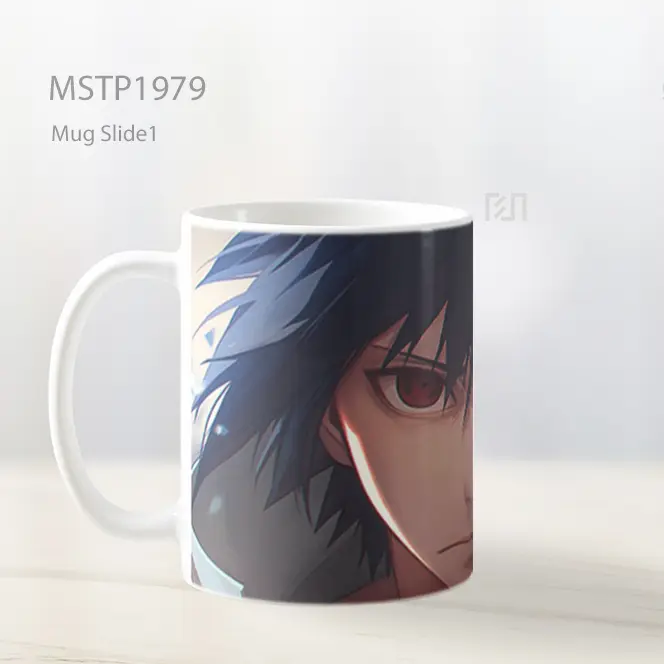 Naruto And Sasuke Rival Anime Mug MSTP1979 - All-side / Desain