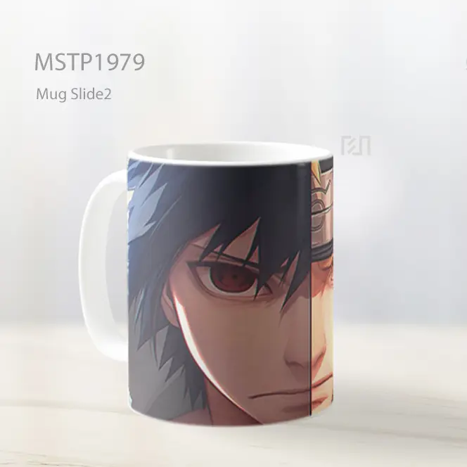 Naruto And Sasuke Rival Anime Mug MSTP1979 - All-side / Desain