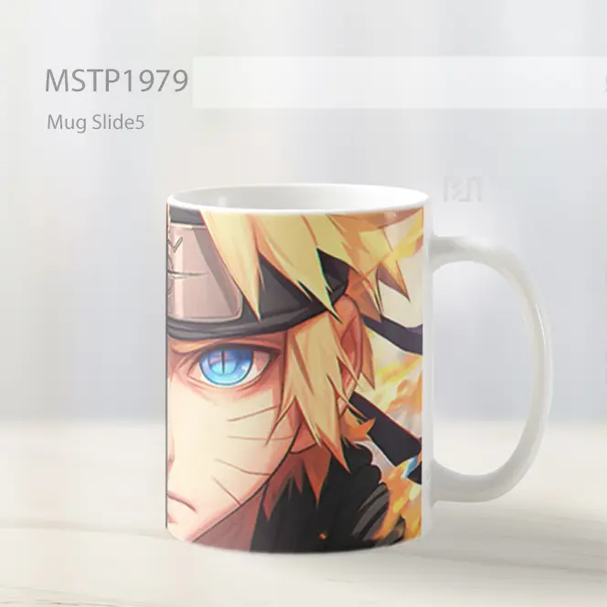 Naruto And Sasuke Rival Anime Mug MSTP1979 - All-side / Desain
