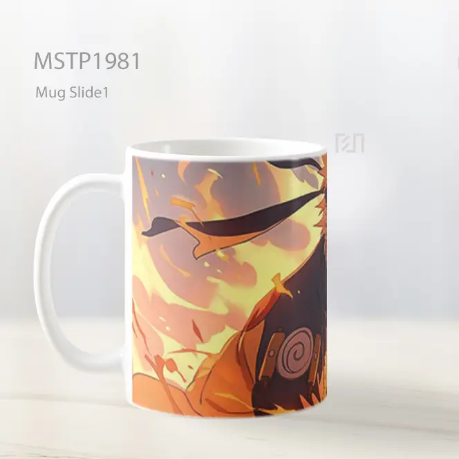 Naruto Api Bersinar Anime Mug MSTP1981 - All-side / Desain
