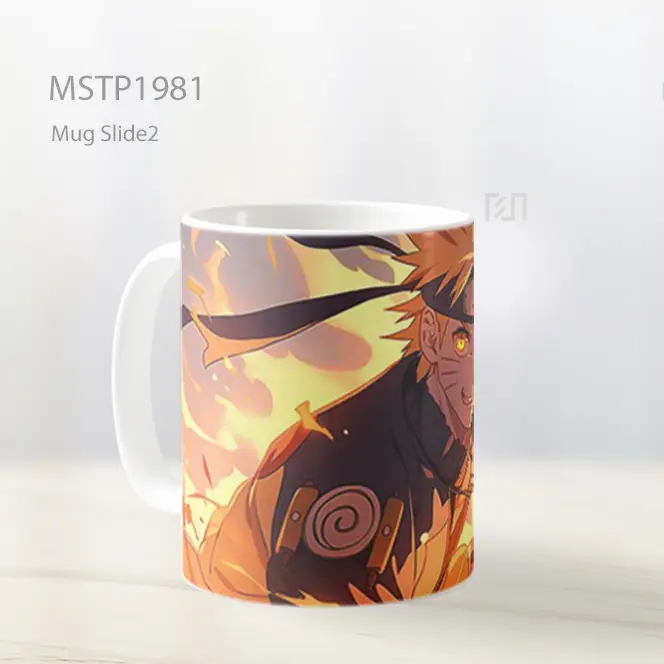 Naruto Api Bersinar Anime Mug MSTP1981 - All-side / Desain