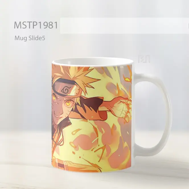 Naruto Api Bersinar Anime Mug MSTP1981 - All-side / Desain