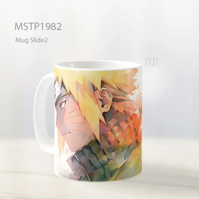 Naruto Cat Air Putih Mug MSTP1982 - All-side / Desain