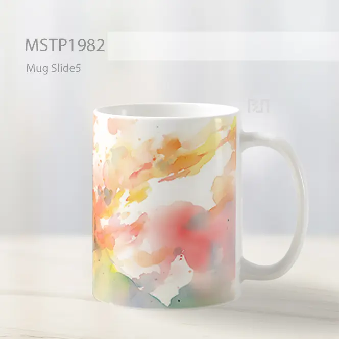 Naruto Cat Air Putih Mug MSTP1982 - All-side / Desain