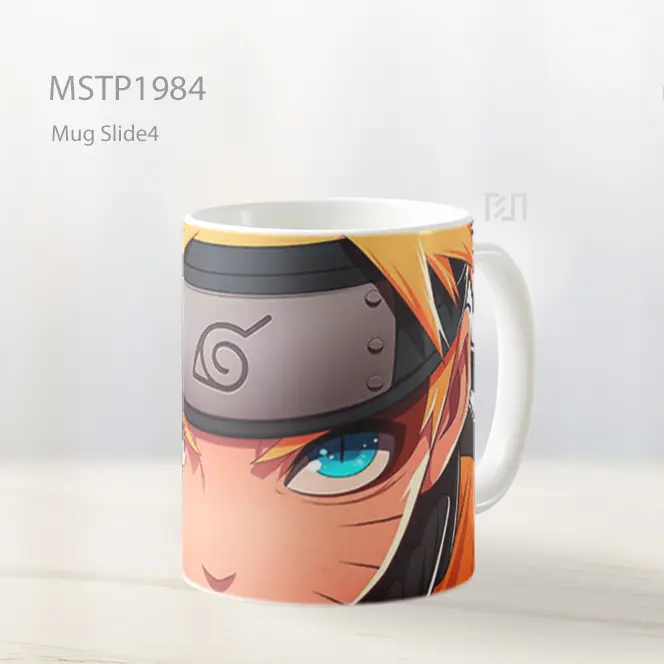 Naruto Close Up Pandangan Intens Mug MSTP1984