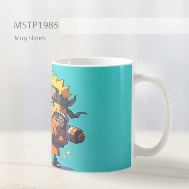 Naruto Cosplay Spongebob Mug MSTP1985 - All-side / Desain