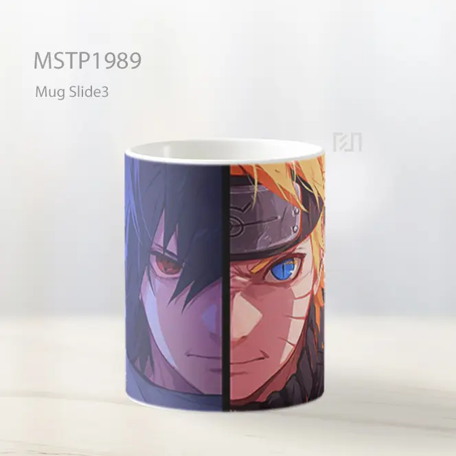 Naruto Dan Sasuke Rival Tatap Mug MSTP1989 - All-side / Desain