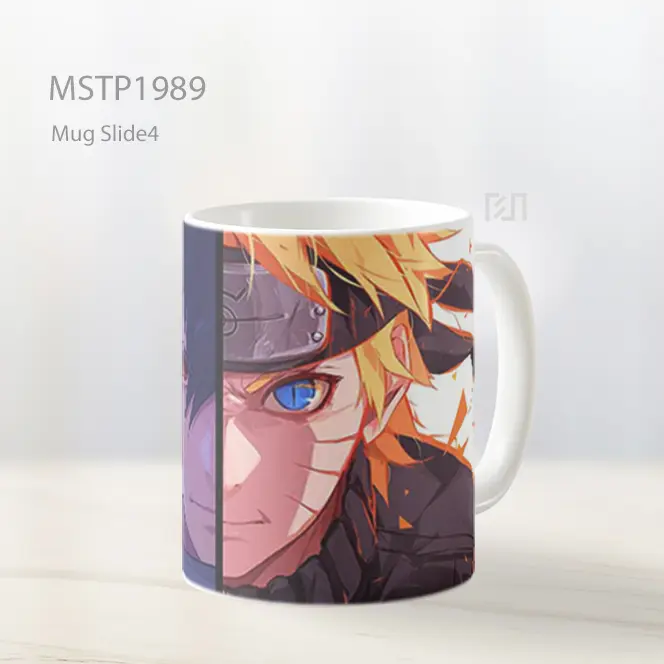 Naruto Dan Sasuke Rival Tatap Mug MSTP1989