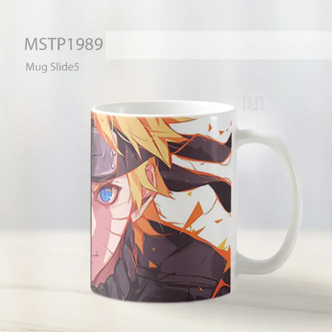 Naruto Dan Sasuke Rival Tatap Mug MSTP1989 - All-side / Desain