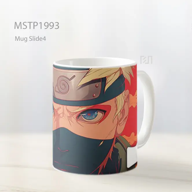 Naruto Epik Kakashi Latar Merah Ultrawide Mug MSTP1993
