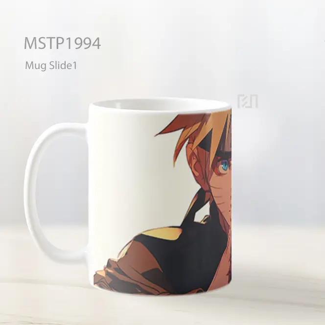Naruto Fokus Tanda Tangan Tangan Mug MSTP1994 - All-side / Desain
