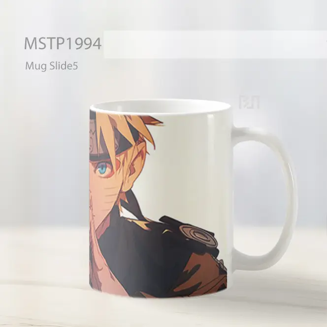 Naruto Fokus Tanda Tangan Tangan Mug MSTP1994 - All-side / Desain