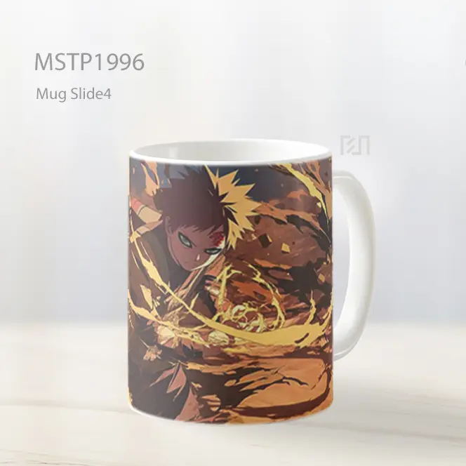 Naruto Gaara Kekuatan Pasir Mug MSTP1996