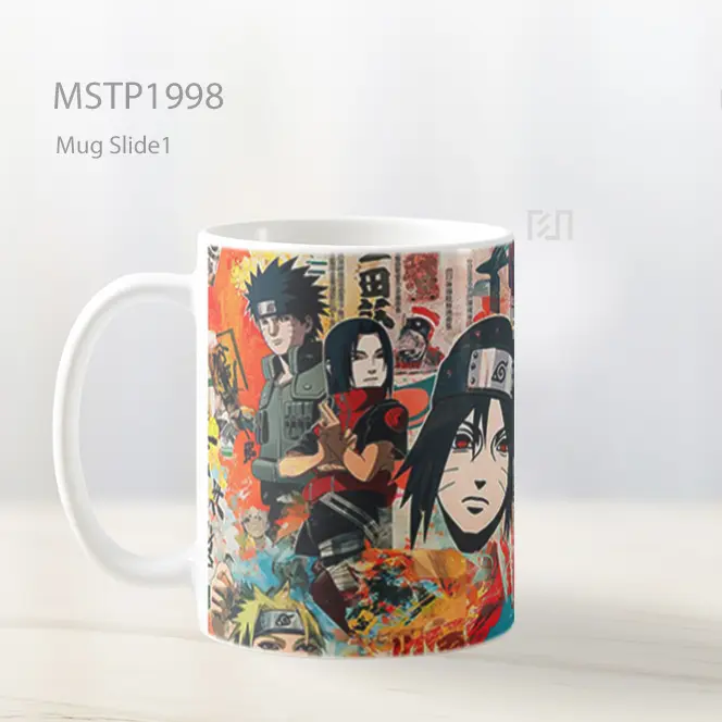 Naruto Group Characters Naruto Mug MSTP1998 - All-side / Desain