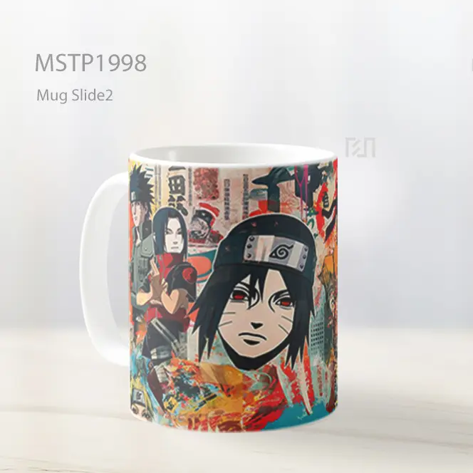 Naruto Group Characters Naruto Mug MSTP1998 - All-side / Desain
