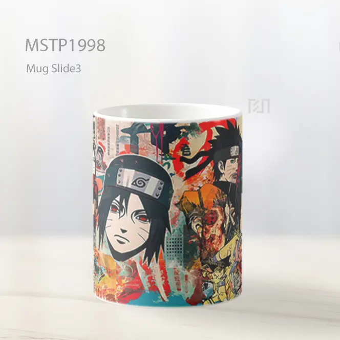 Naruto Group Characters Naruto Mug MSTP1998 - All-side / Desain