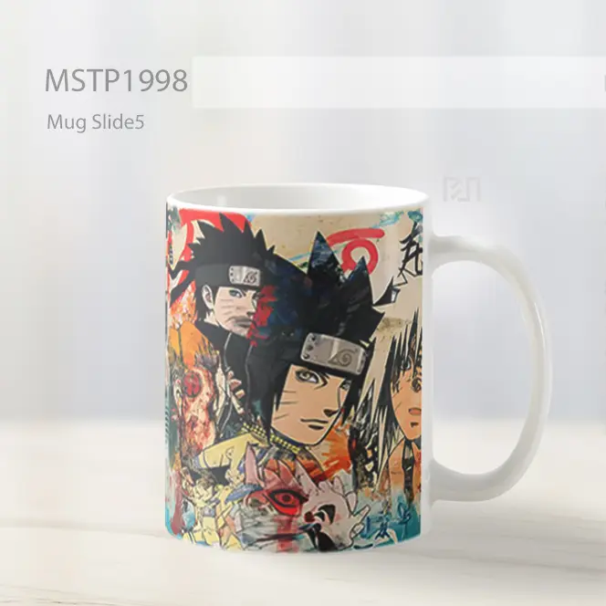 Naruto Group Characters Naruto Mug MSTP1998 - All-side / Desain