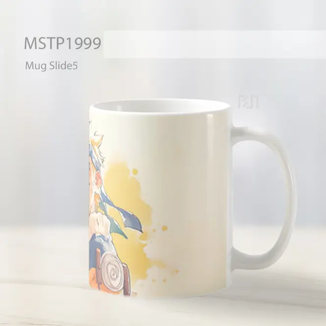 Naruto Happy Anime Mug MSTP1999 - All-side / Desain