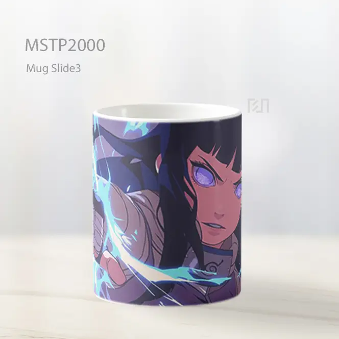 Naruto Hinata Byakugan Aktif Mug MSTP2000 - All-side / Desain
